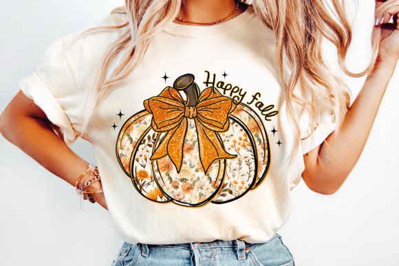 Happy Fall Boho Pumpkin Shirt