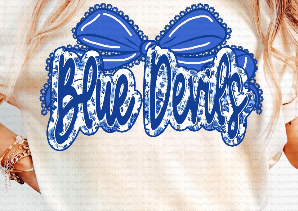 (Copy) Blue Devil Ribbon