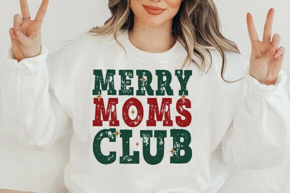 Merry Moms Club Sweatshirt