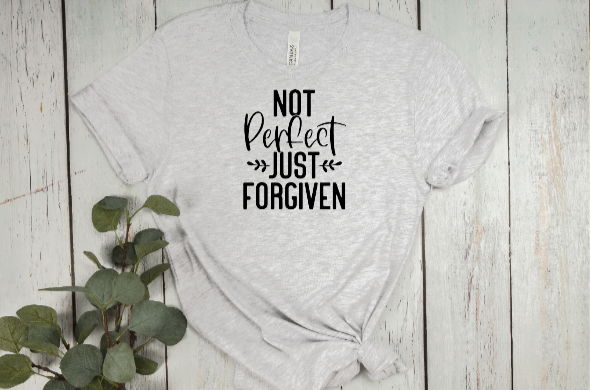 Not Perfect Just Forgiven Tee (Faith)