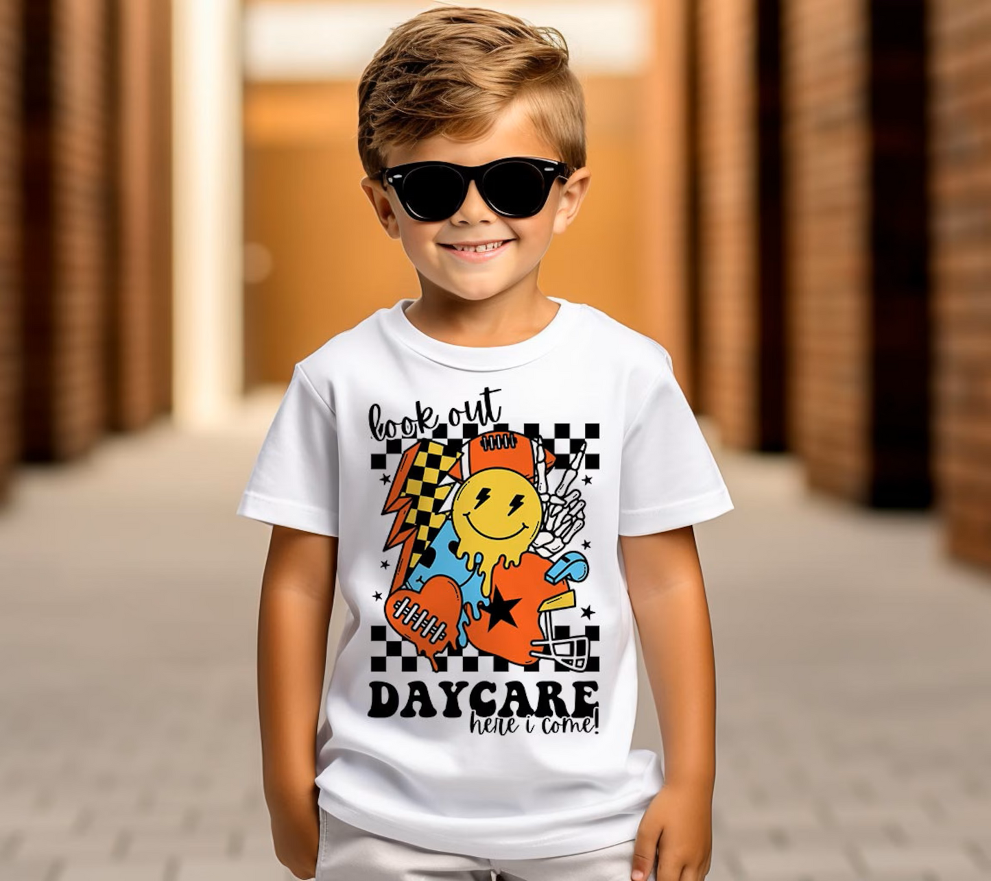Look Out Daycare Here I Come (Boy) School Tee