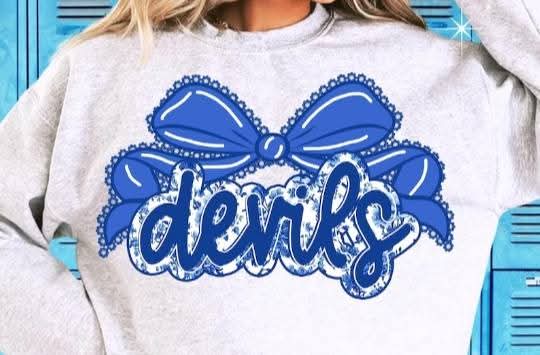 Blue Devil Ribbon