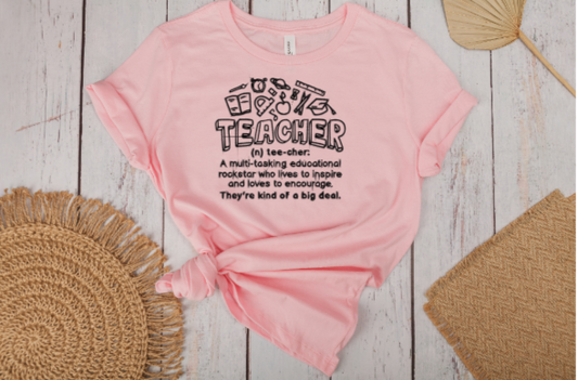 Teacher Definition Tee (School)