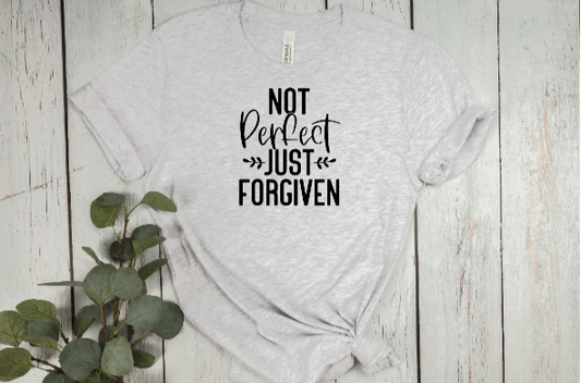 Not Perfect Just Forgiven Tee (Faith)