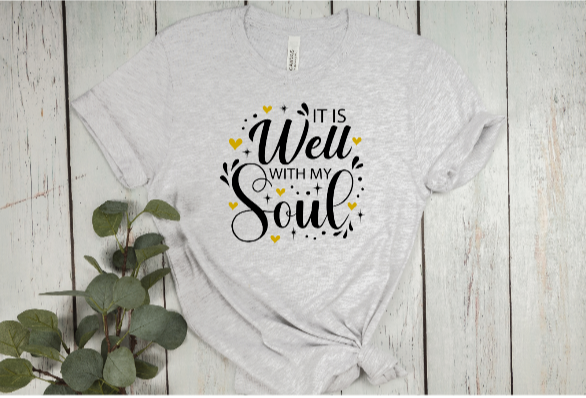 It Is Well With My Soul Tee(Faith)