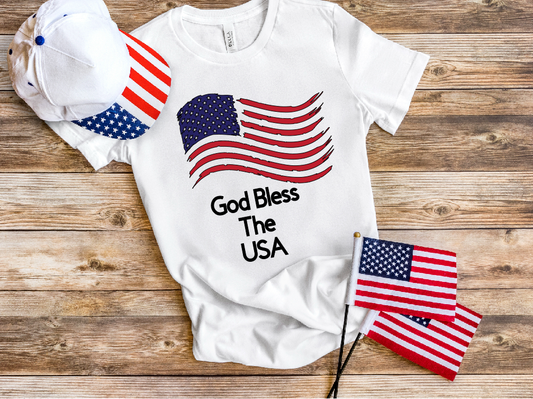 God Bless The USA Tee