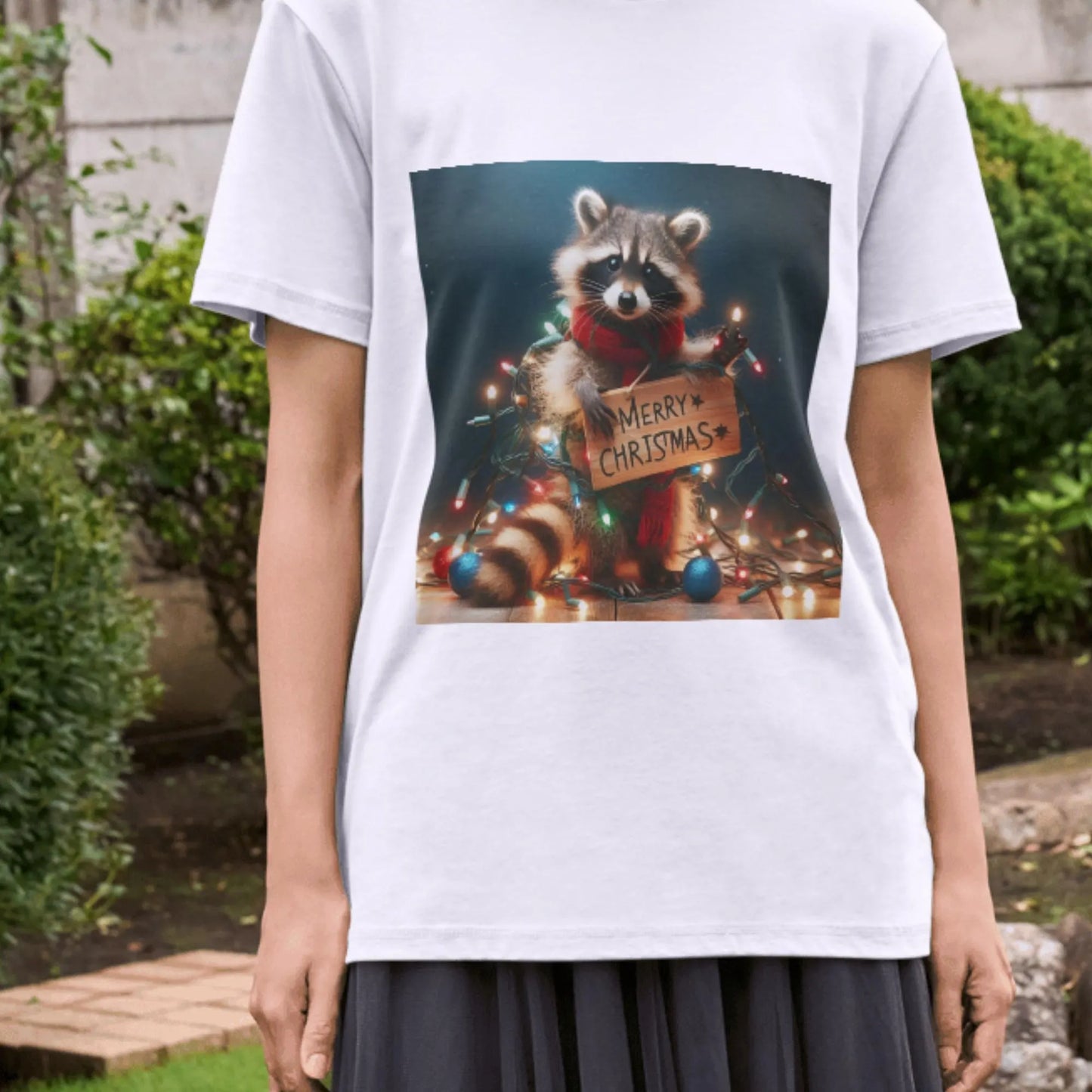 Merry Christmas Raccoon (Christmas)
