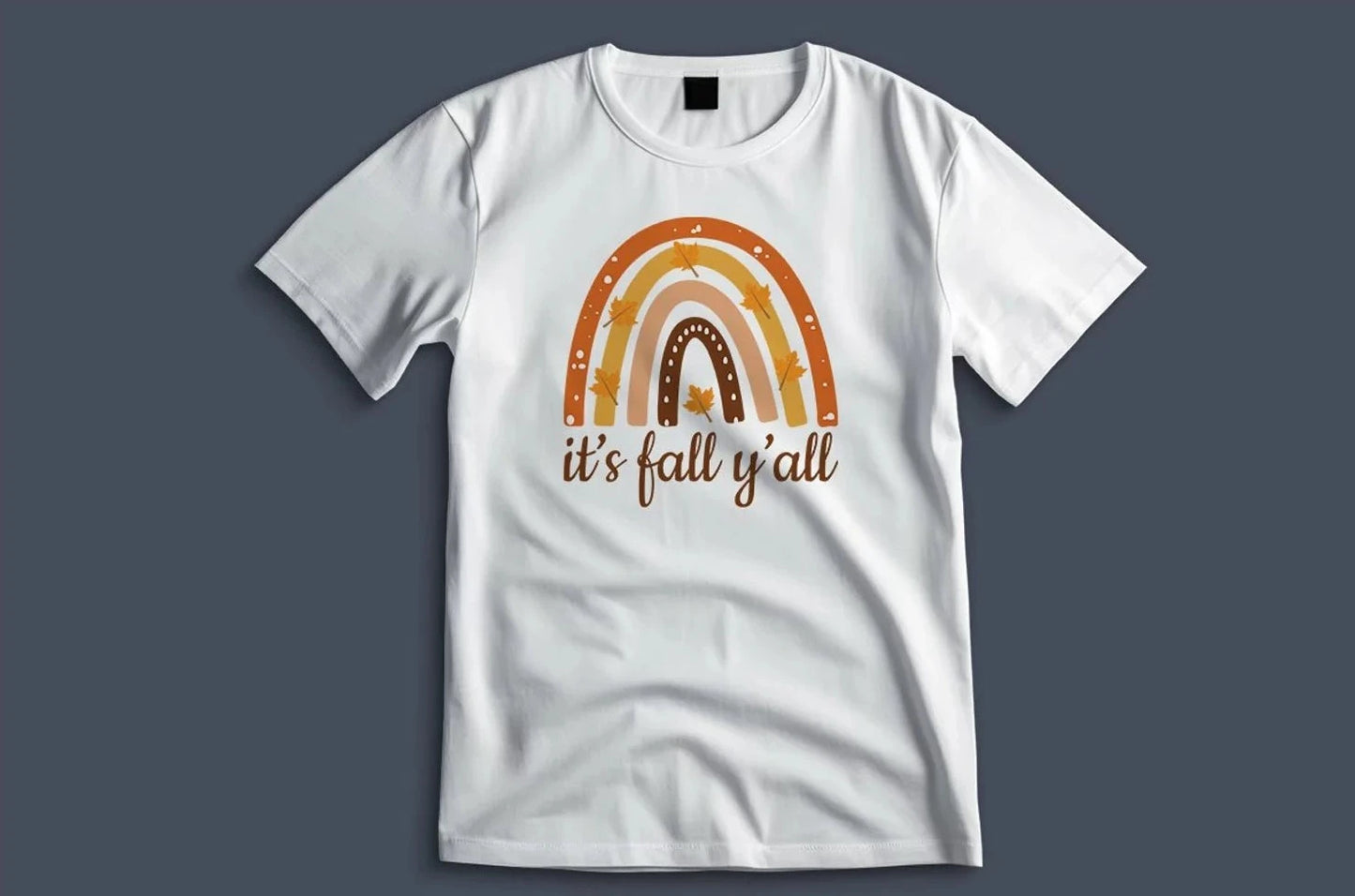 It's Fall Y'all Rainbow