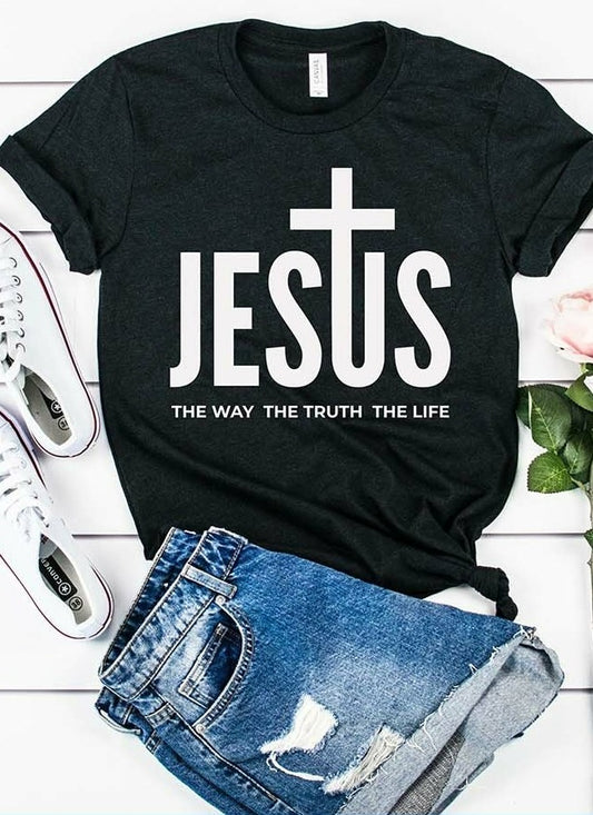 Jesus The Way The Truth The Life Tee